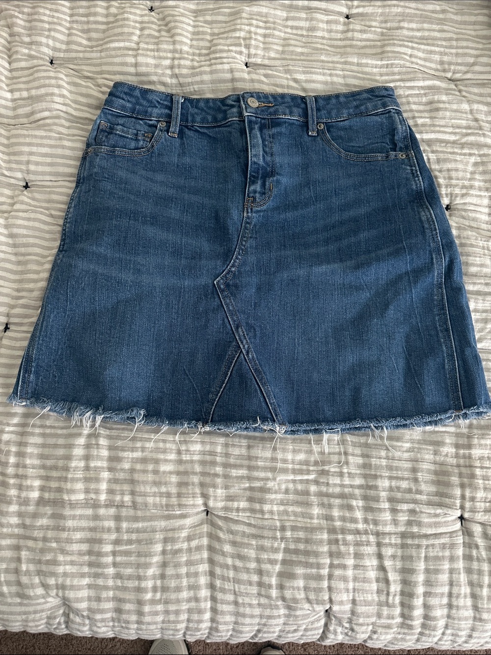 Old Navy Jean Skirt